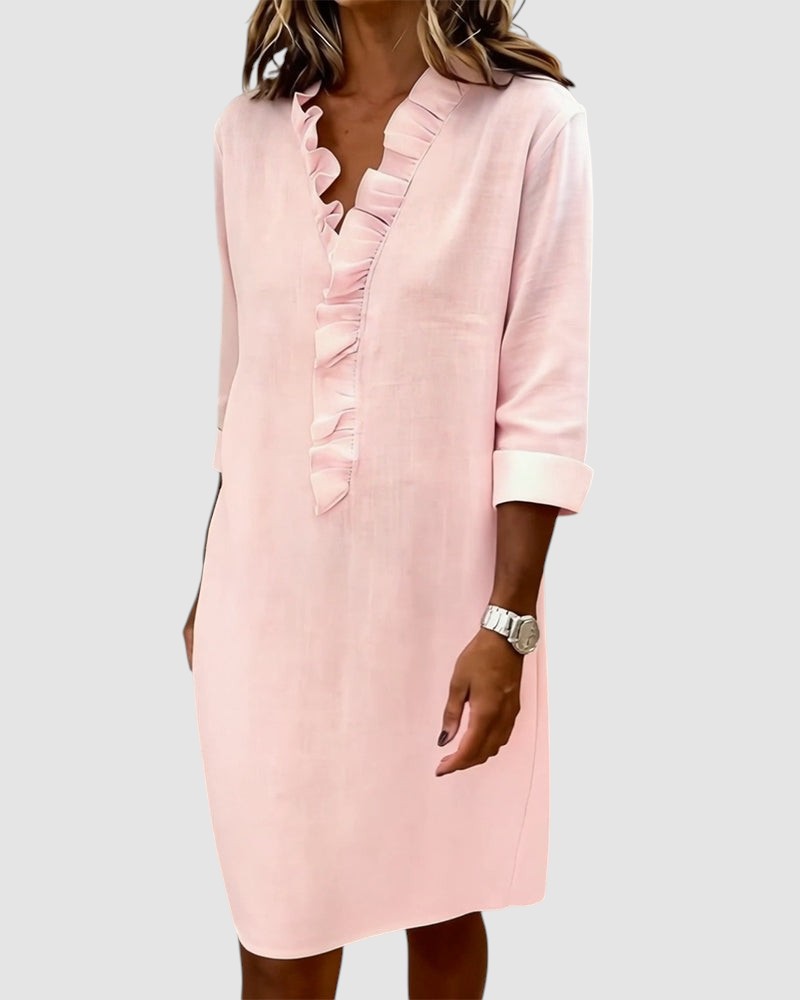 ALESSANDRA | SHIFT MIDI DRESS