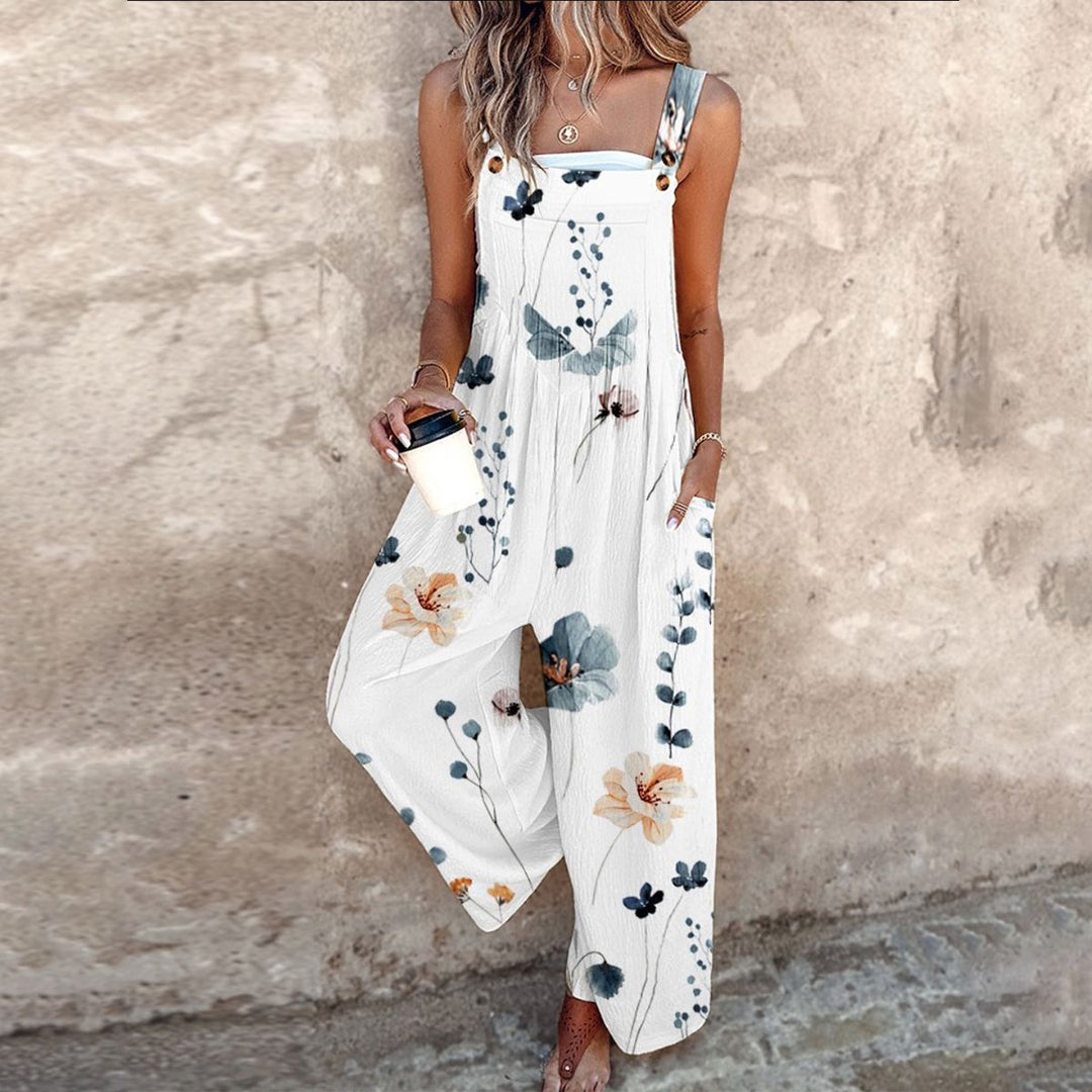 RELAXED DUNGAREE JUMPSUIT