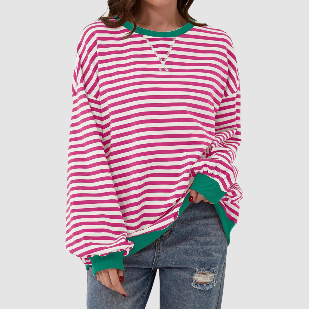 LUKA | STRIPED LONG SLEEVE SHIRT
