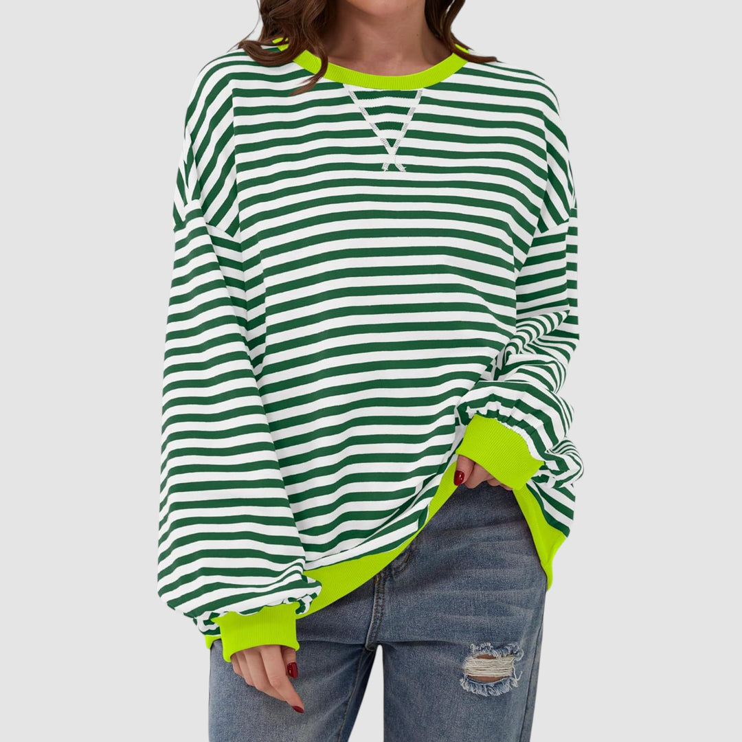 LUKA | STRIPED LONG SLEEVE SHIRT