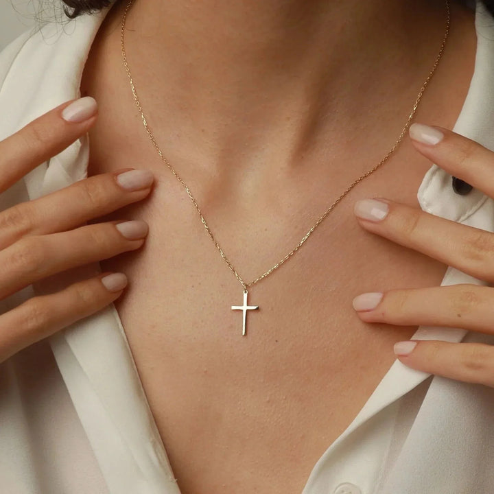 AURORA | CROSS NECKLACE