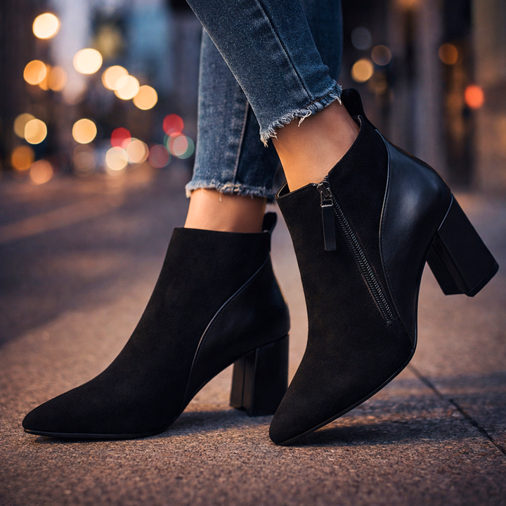 Odette™  Suede Ankle Boots