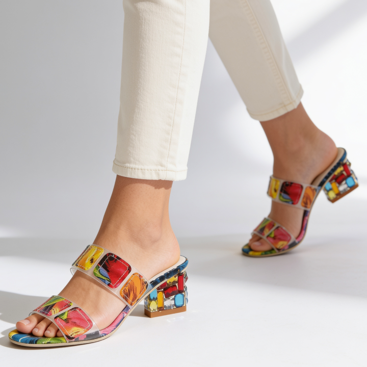 Odette™  Jewel Heel Sandals