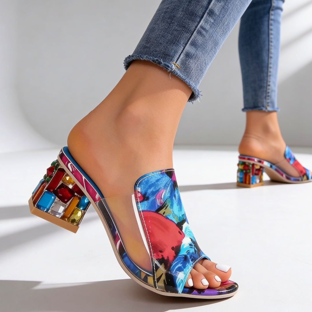 Odette™  Jewel Heel Slides