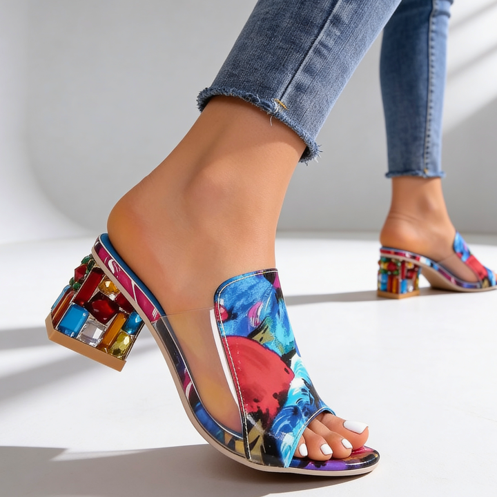 Odette™  Jewel Heel Slides