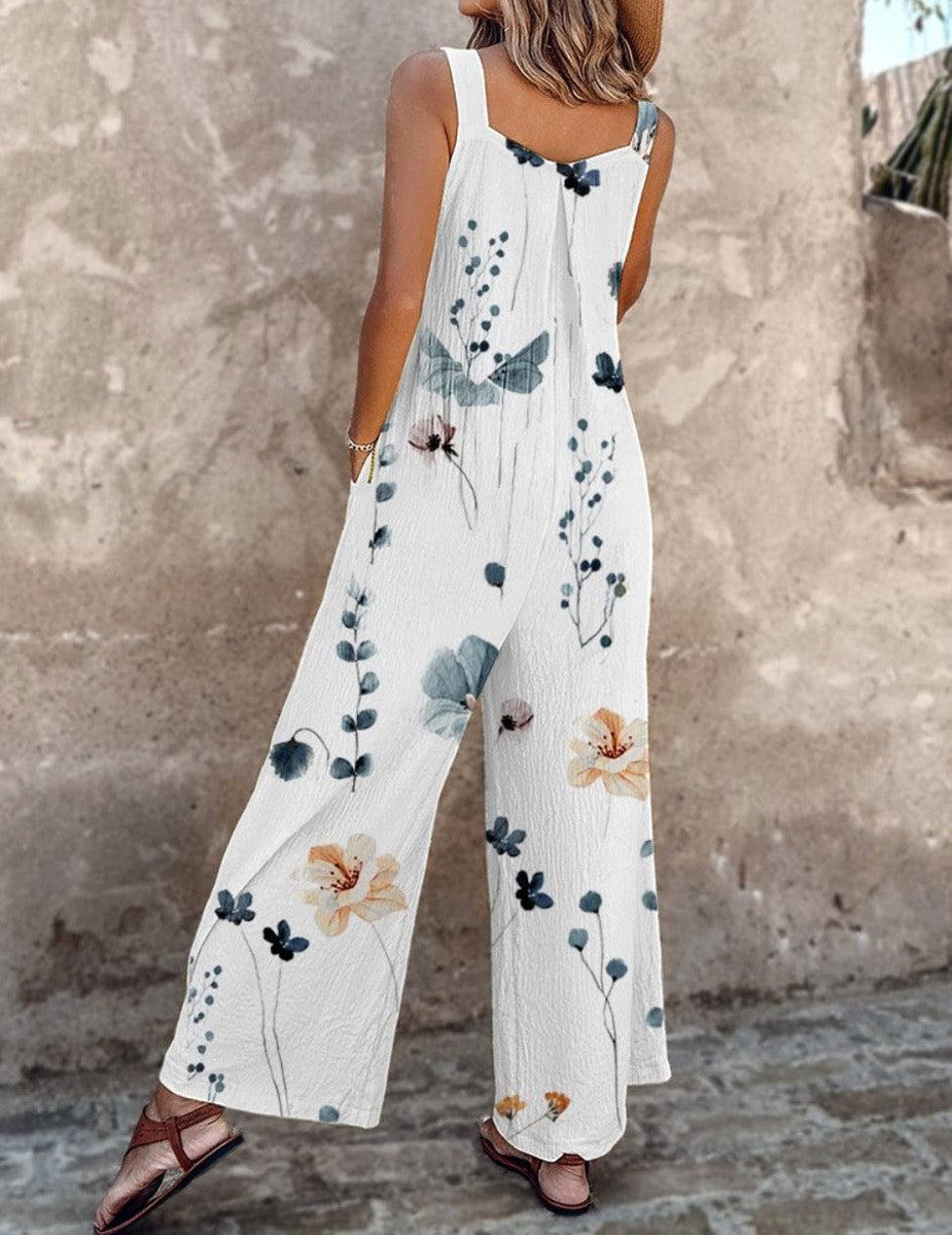 RELAXED DUNGAREE JUMPSUIT