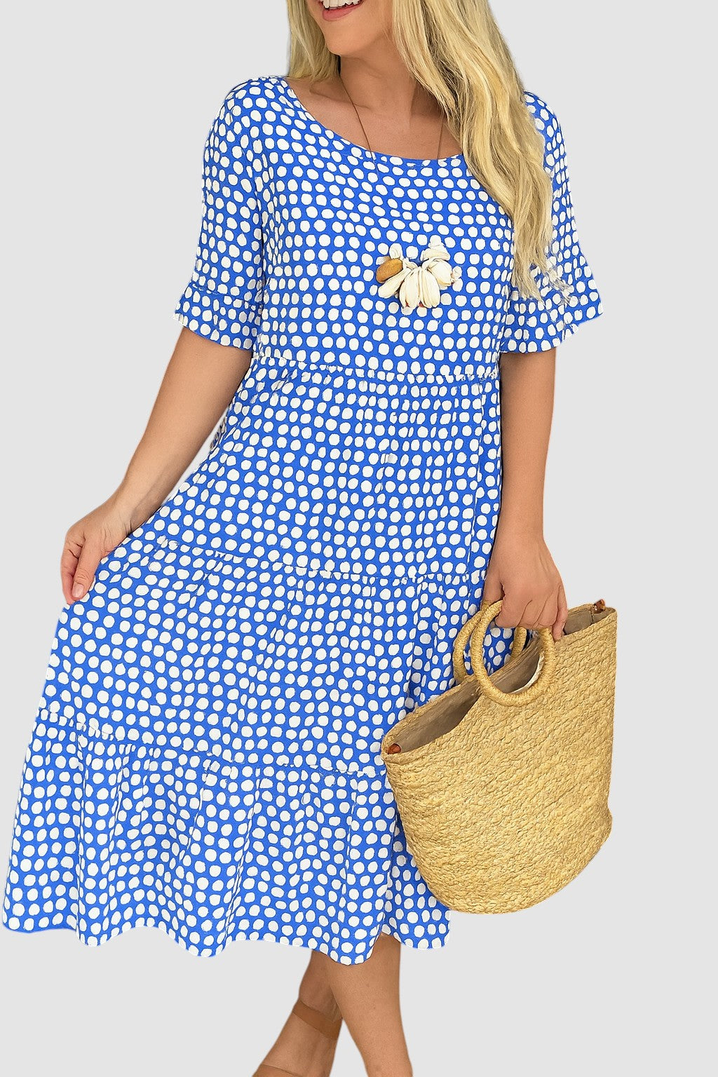 ZARA | COMFORT MIDI DRESS