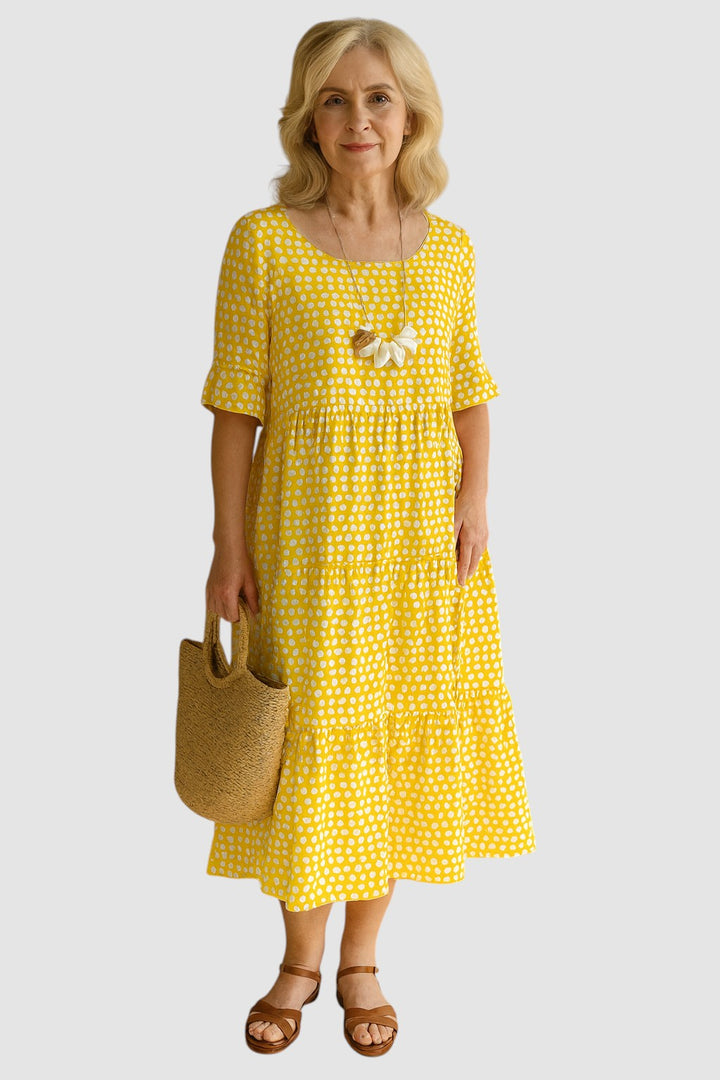 ZARA | COMFORT MIDI DRESS