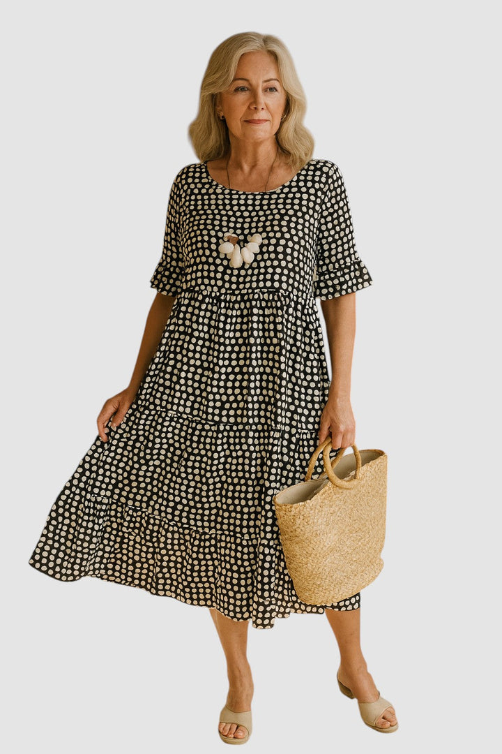 ZARA | COMFORT MIDI DRESS