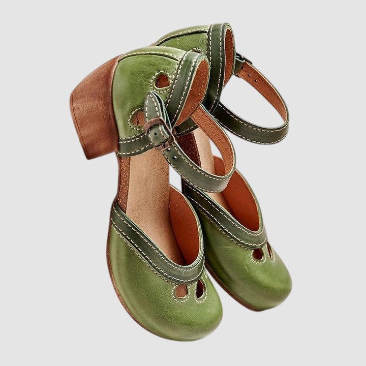 LENA | ORTHOPAEDIC LOW-HEEL SANDALS