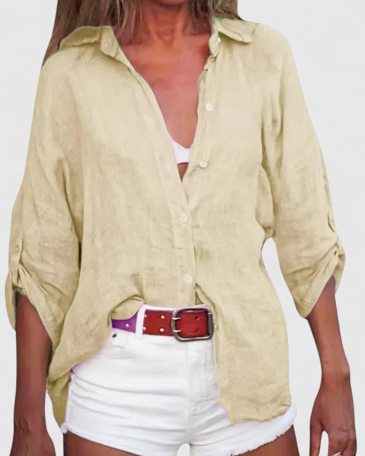 Nala | Relaxed Fit Summer Button-Down