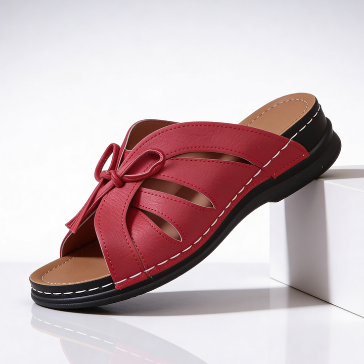 Odette™  Cushioned Bow Sandals