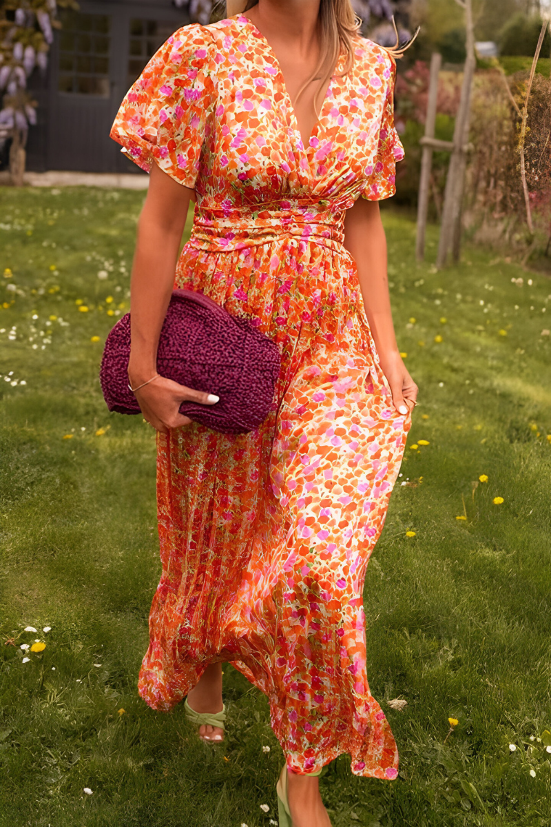 SARAH | MAXI FLOWER DRESS