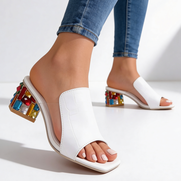 Odette™  Jewel Heel Slides