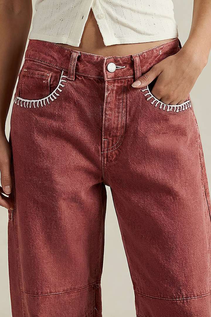 Virella ContourBarrel Stitch Pants
