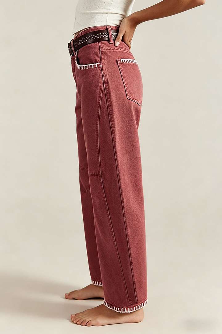 Virella ContourBarrel Stitch Pants