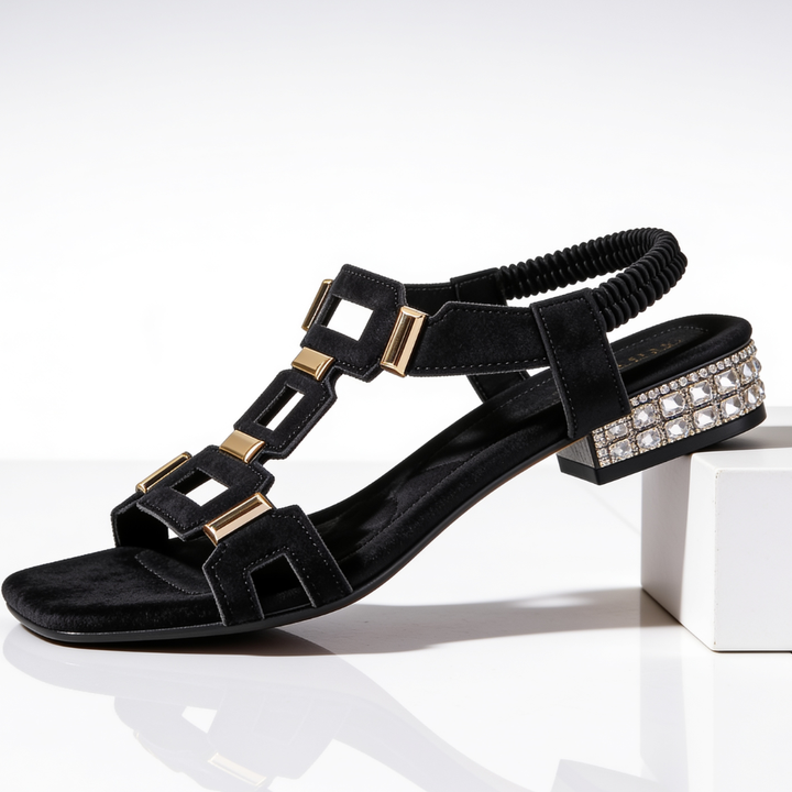 Odette™ Crystal Heel Sandals