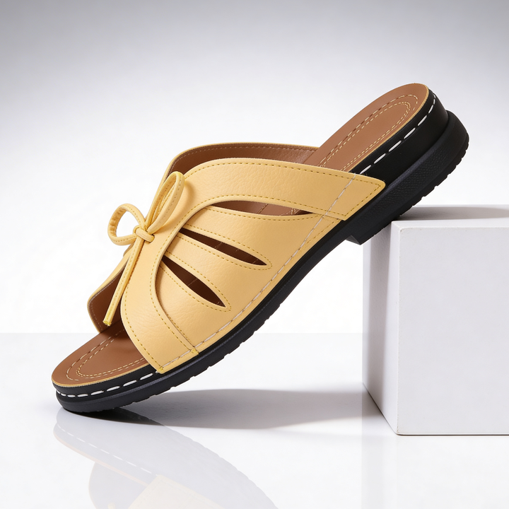 Odette™  Cushioned Bow Sandals