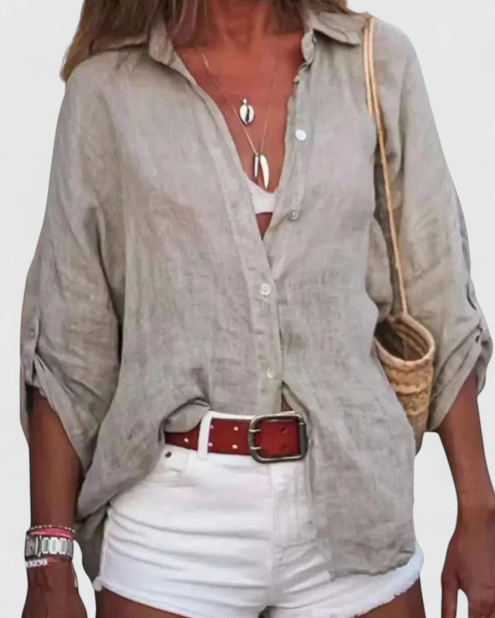 Nala | Relaxed Fit Summer Button-Down