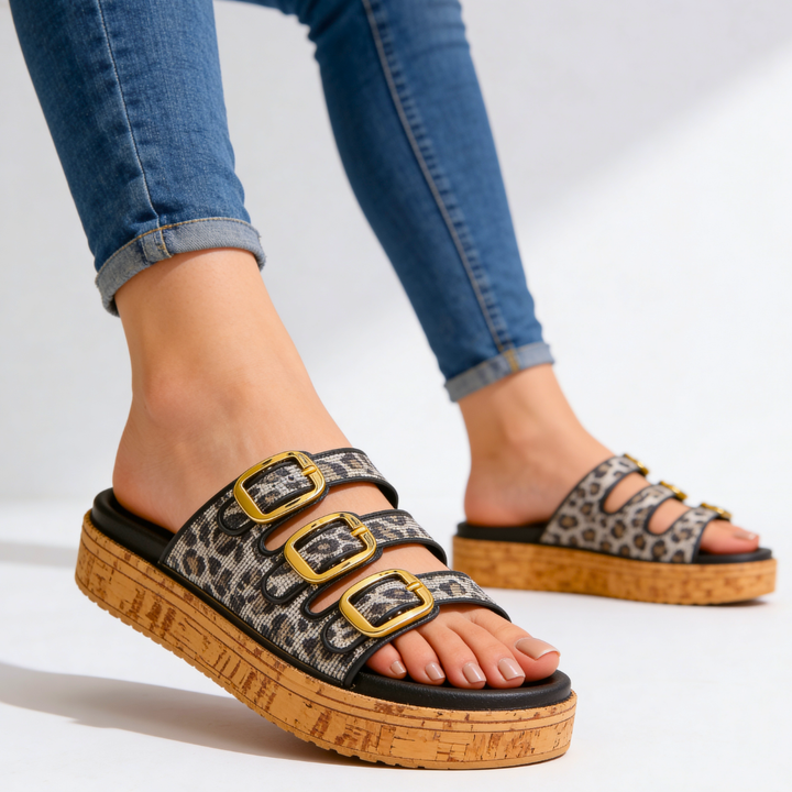 Odette™  Triple-Buckle Slides