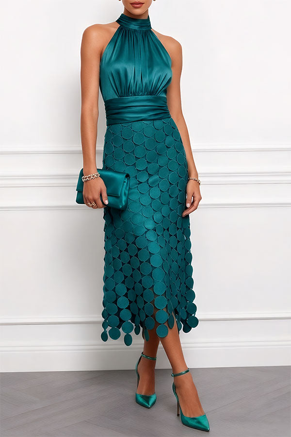 Céline Elegant Midi Dress