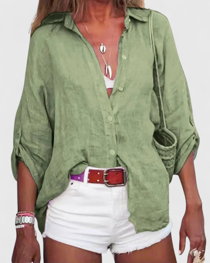 Nala | Relaxed Fit Summer Button-Down