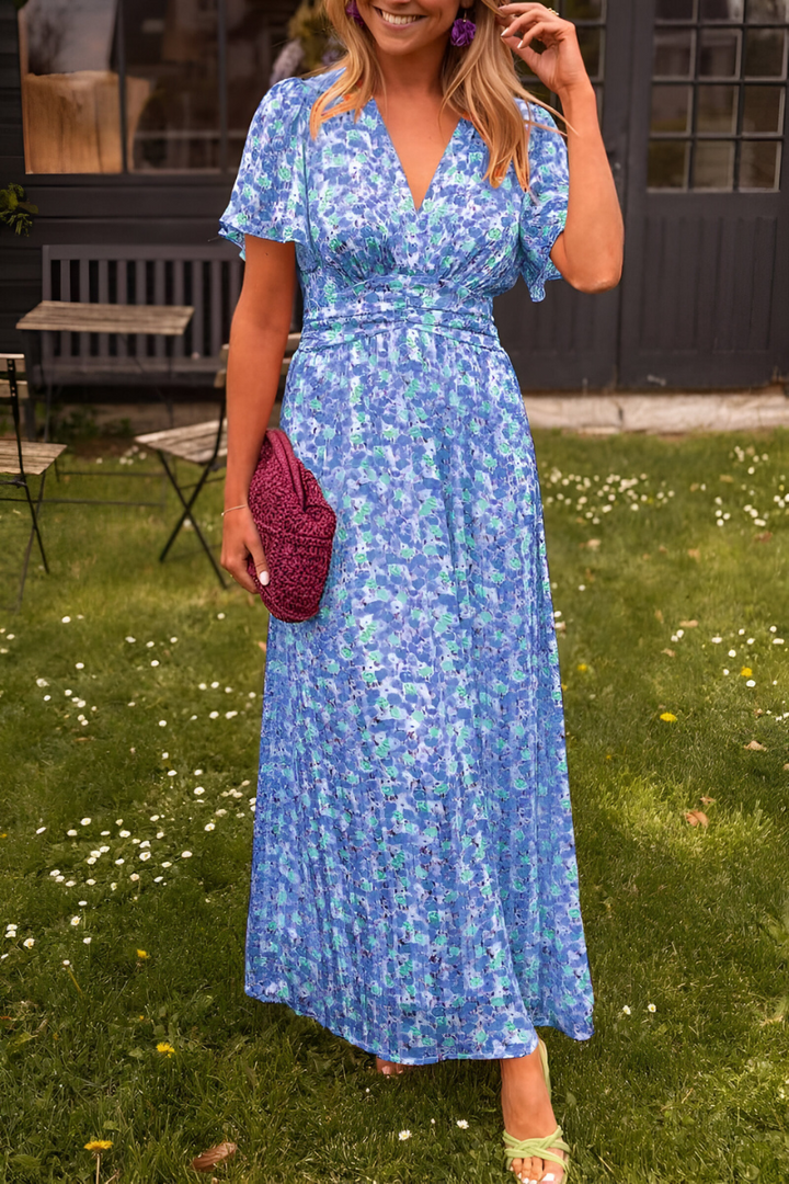 SARAH | MAXI FLOWER DRESS