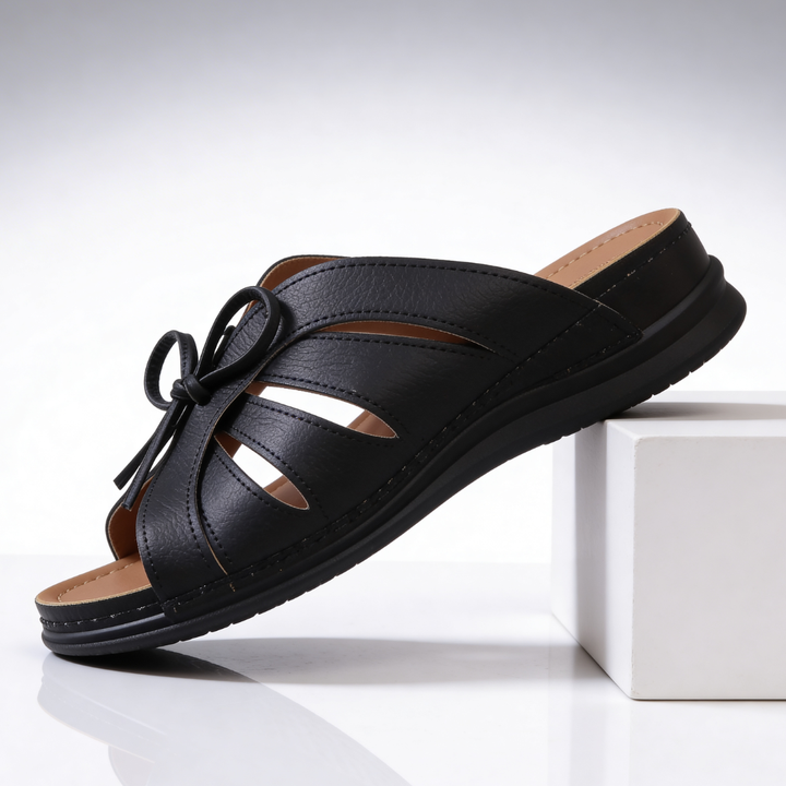 Odette™  Cushioned Bow Sandals
