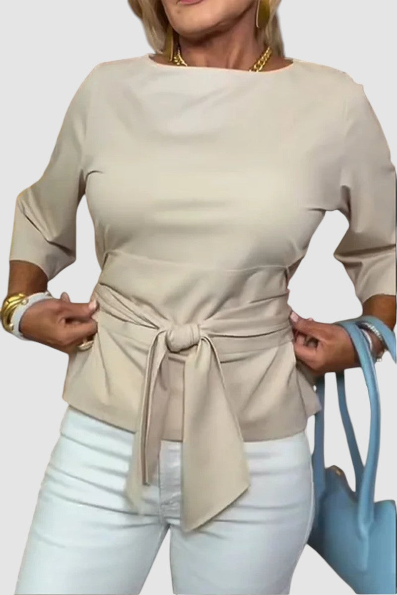 DARIA | TIE WAIST TOP