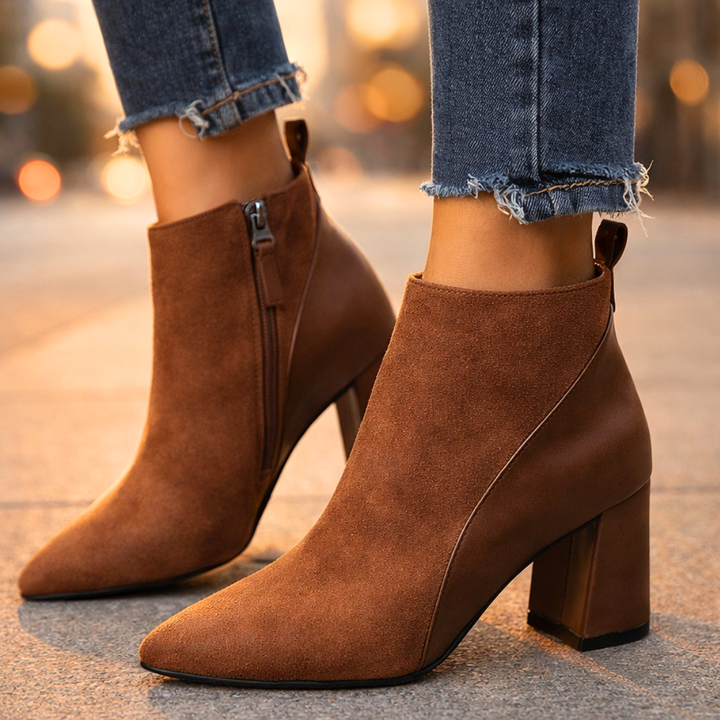 Odette™  Suede Ankle Boots