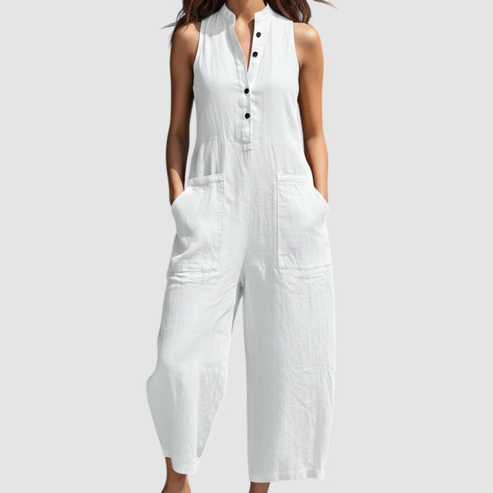 LUCA | ELEGANT SLEEVELESS JUMPSUIT