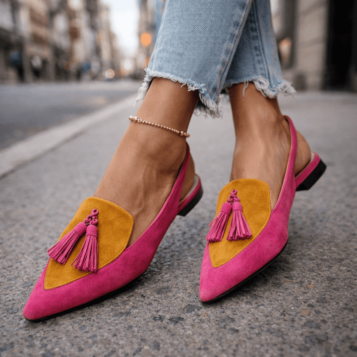 Èloria Tassel Sandals