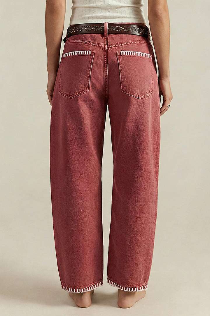 Virella ContourBarrel Stitch Pants