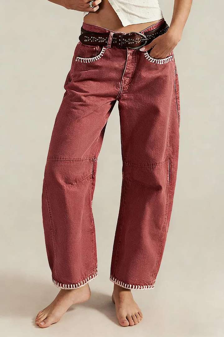 Virella ContourBarrel Stitch Pants
