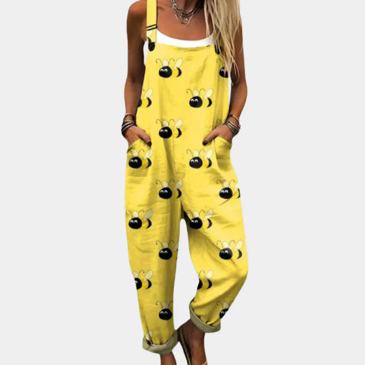 RELAXED DUNGAREE JUMPSUIT