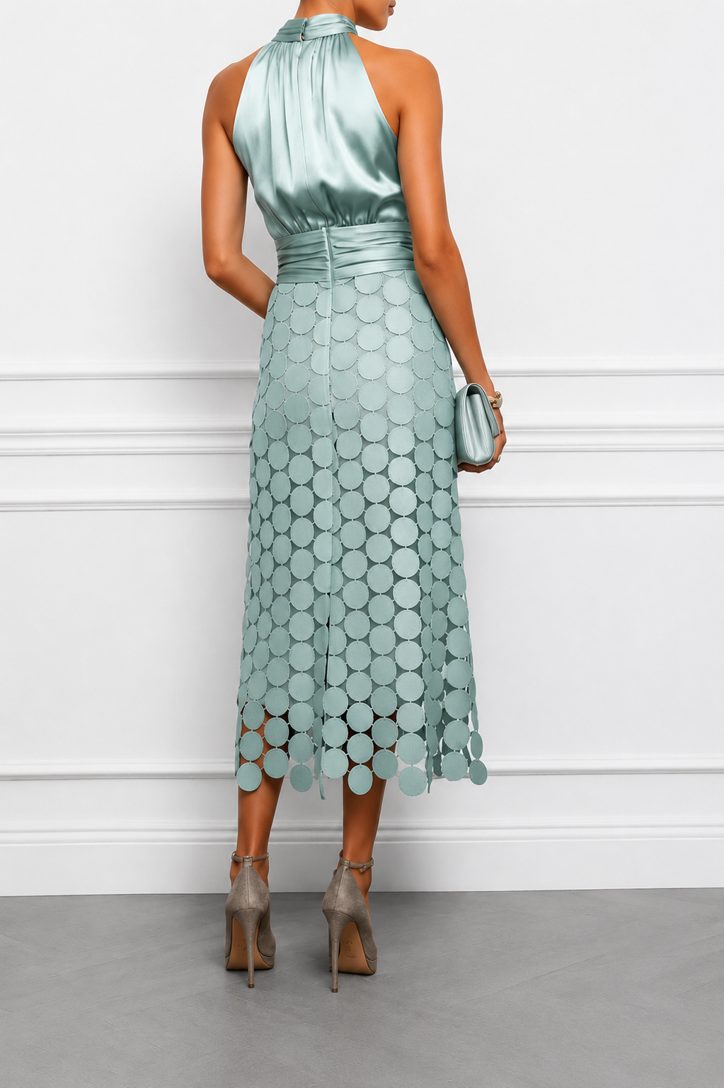 Céline Elegant Midi Dress
