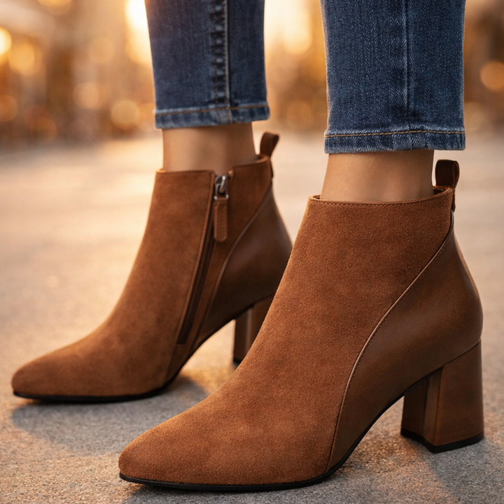 Odette™  Suede Ankle Boots