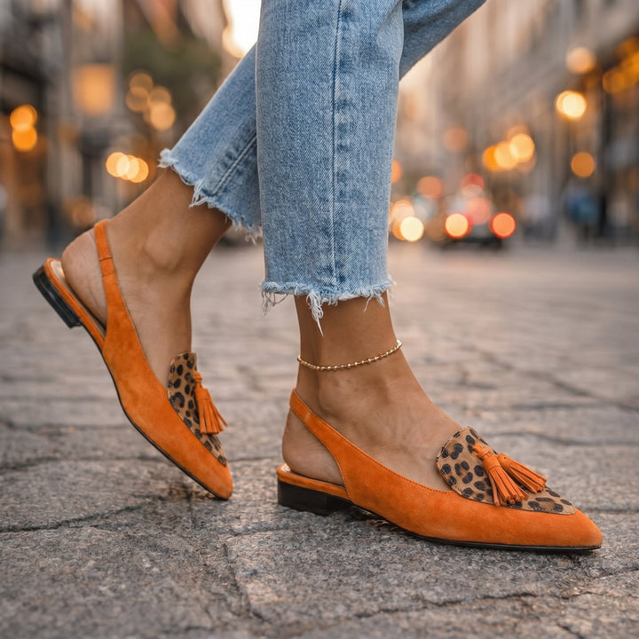 Èloria Tassel Sandals