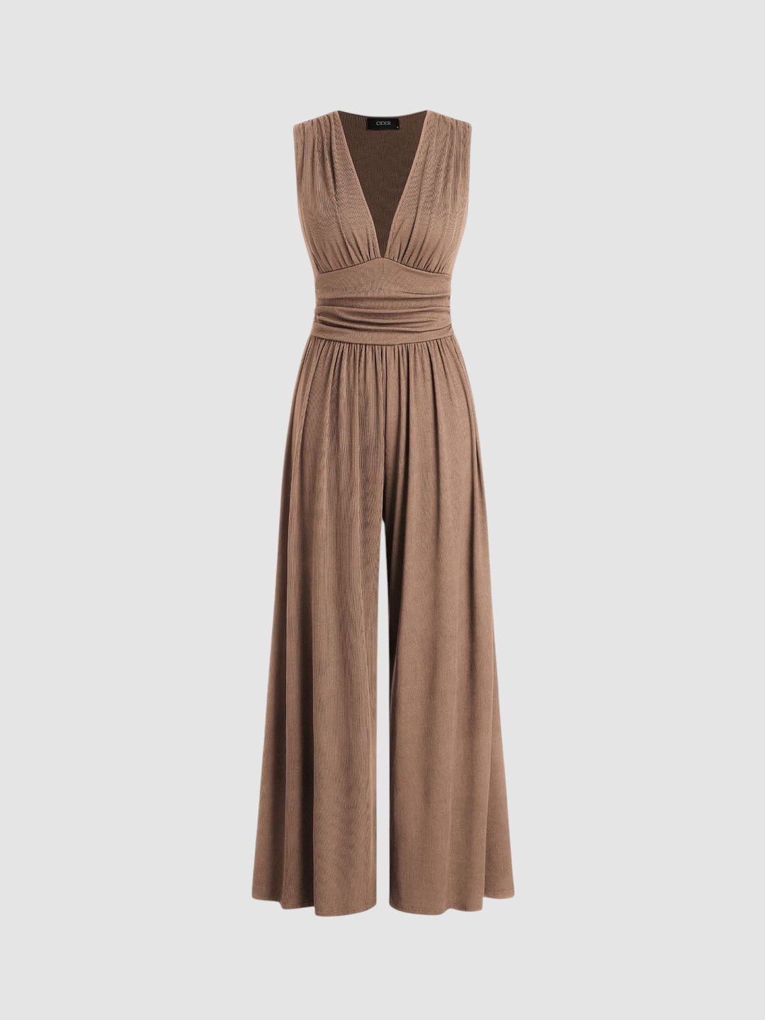 CHARITY | SLEEVELESS WIDE-LEG JUMPSUIT