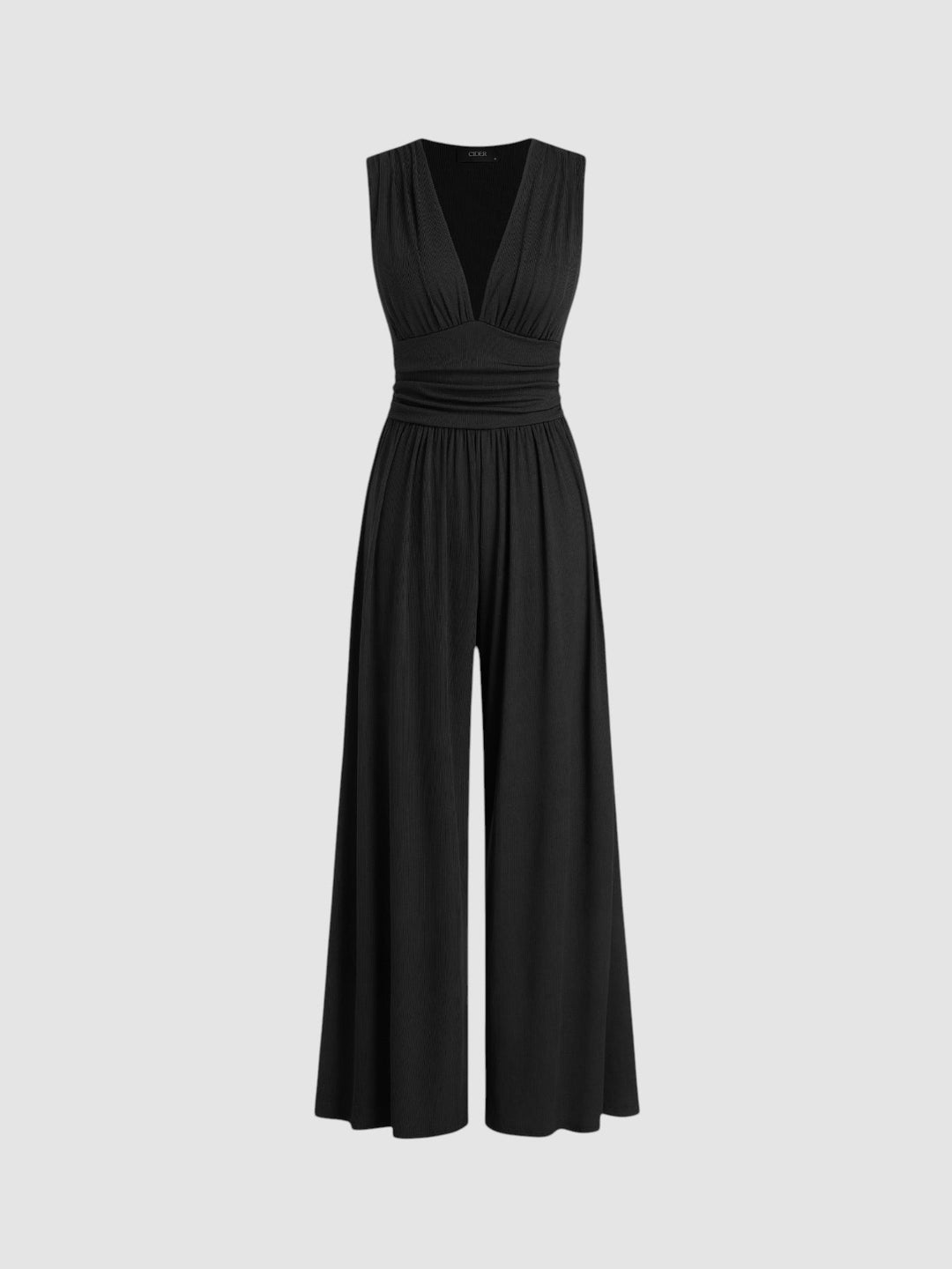 CHARITY | SLEEVELESS WIDE-LEG JUMPSUIT