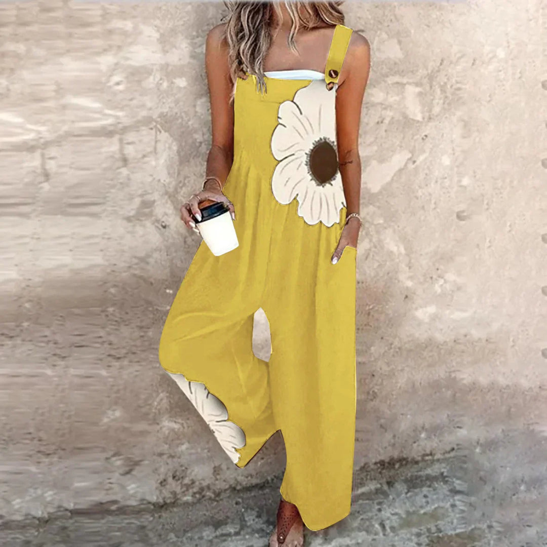 RELAXED DUNGAREE JUMPSUIT