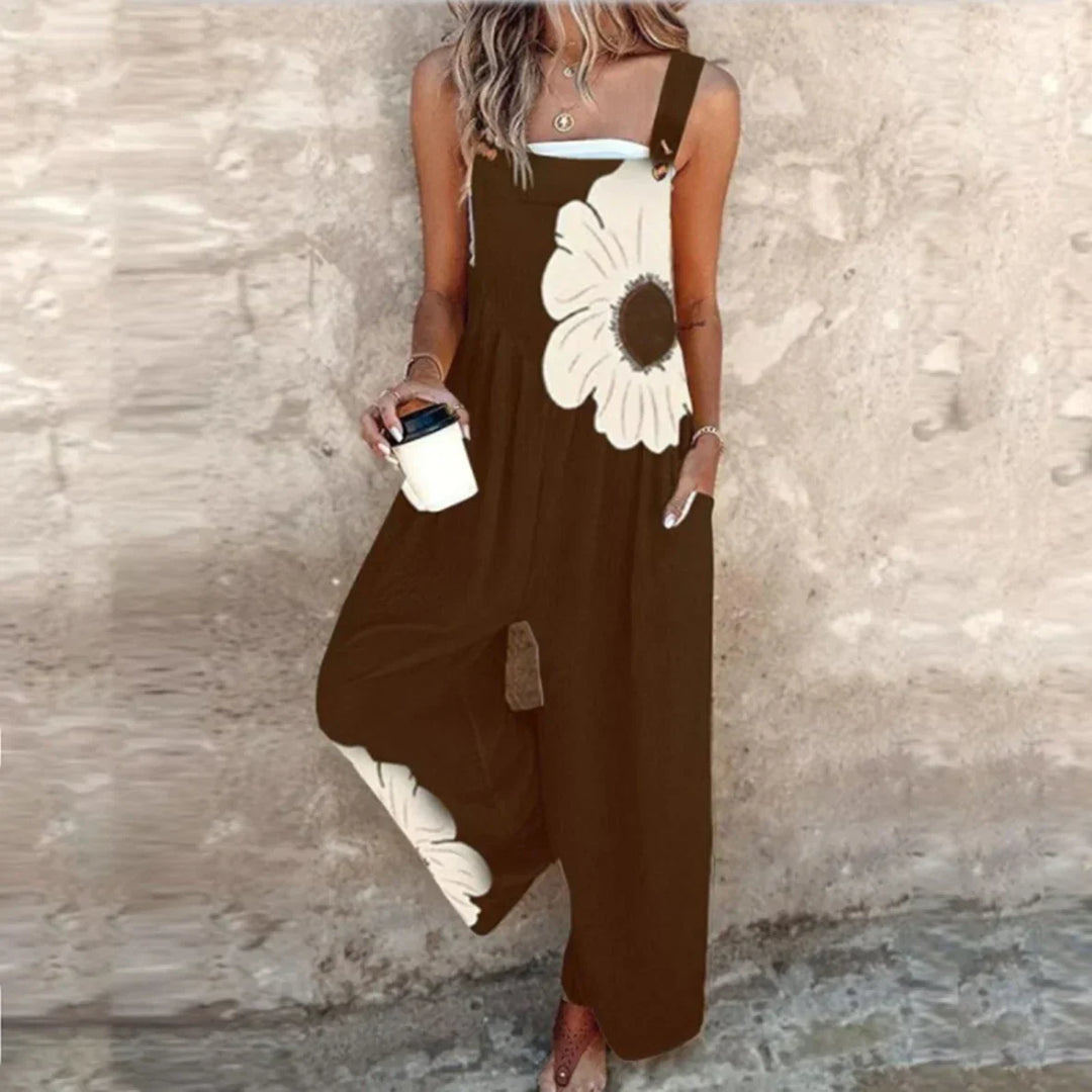 RELAXED DUNGAREE JUMPSUIT