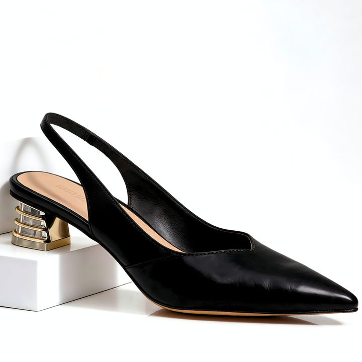 Odette™  Prism-Heel Slingbacks