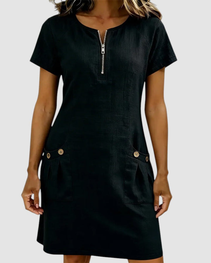 ELIANA | CASUAL A LINE DRESS