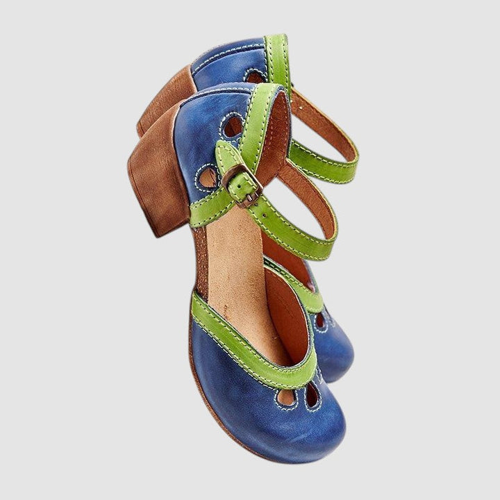 LENA | ORTHOPAEDIC LOW-HEEL SANDALS