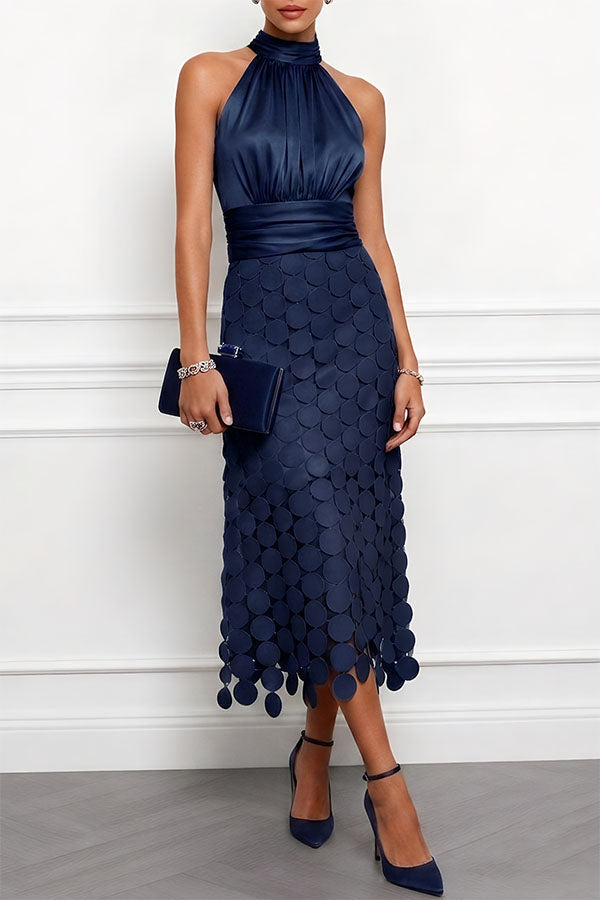 Céline Elegant Midi Dress