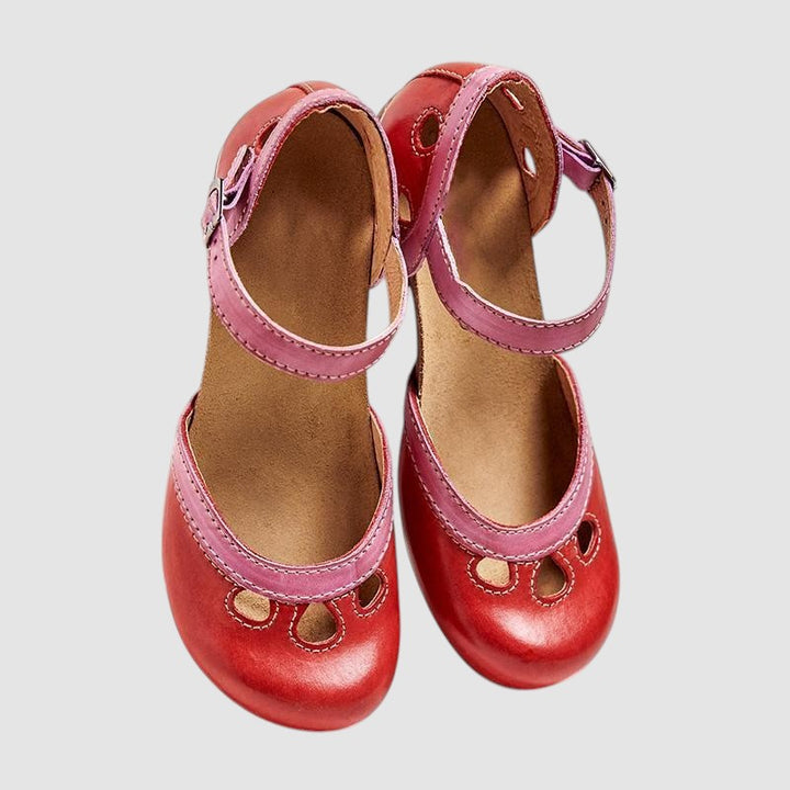 LENA | ORTHOPAEDIC LOW-HEEL SANDALS