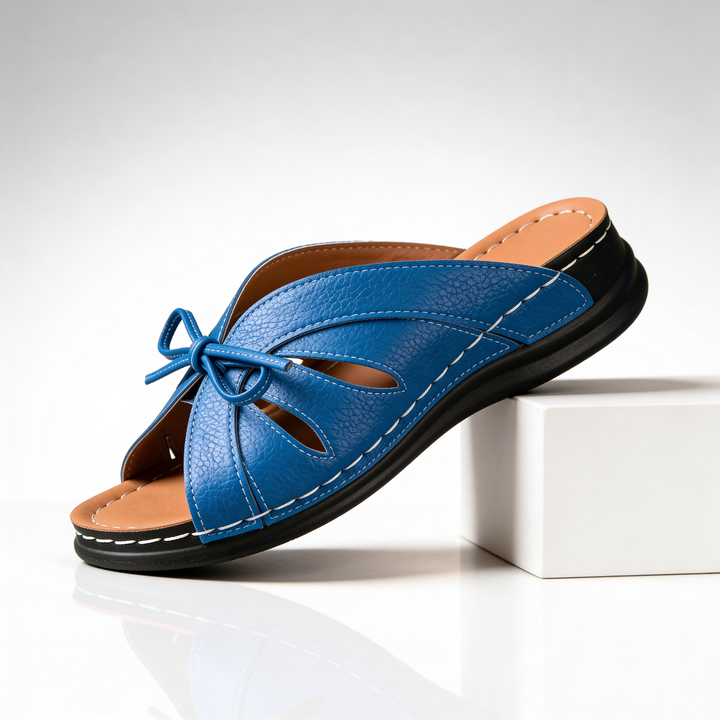 Odette™  Cushioned Bow Sandals