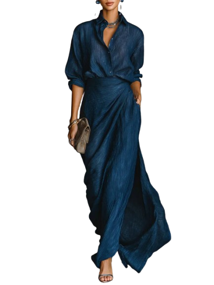 Francesca · Set consisting of shirt and long skirt 🖤