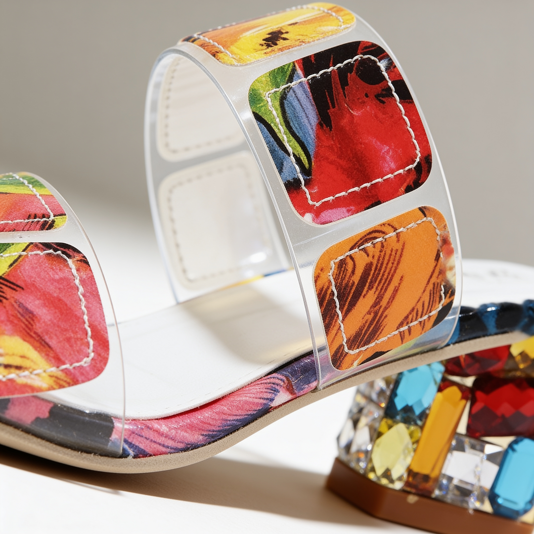 Odette™  Jewel Heel Sandals
